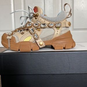 Gucci rhinestone sneakers